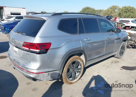 2023 Volkswagen Atlas 3.6L V6 Sel R-Line Black from USA, damaged, VIN 1V2SR2CA8PC528178